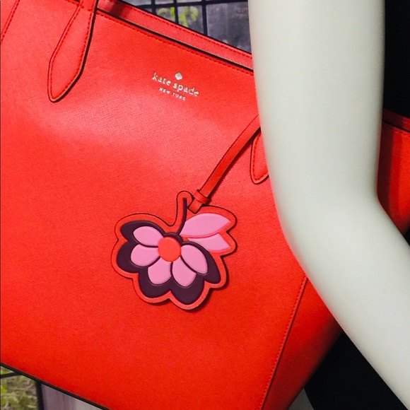 NWT Kate Spade Dana Large tamarillo Tote Bag - Picture 4 of 12